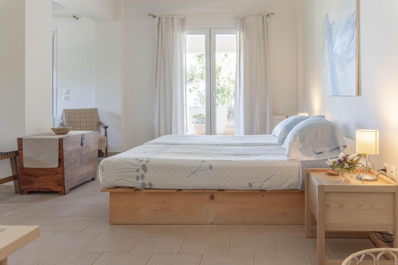 Kalamies - Secluded Beach Apartments Skala  외부 사진
