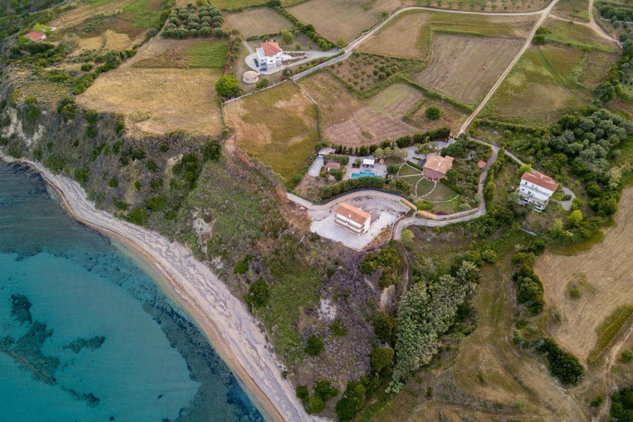 Kalamies - Secluded Beach Apartments Skala  외부 사진