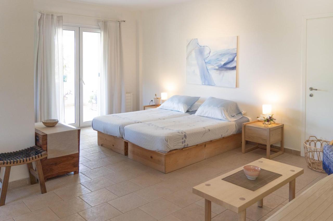 Kalamies - Secluded Beach Apartments Skala  외부 사진