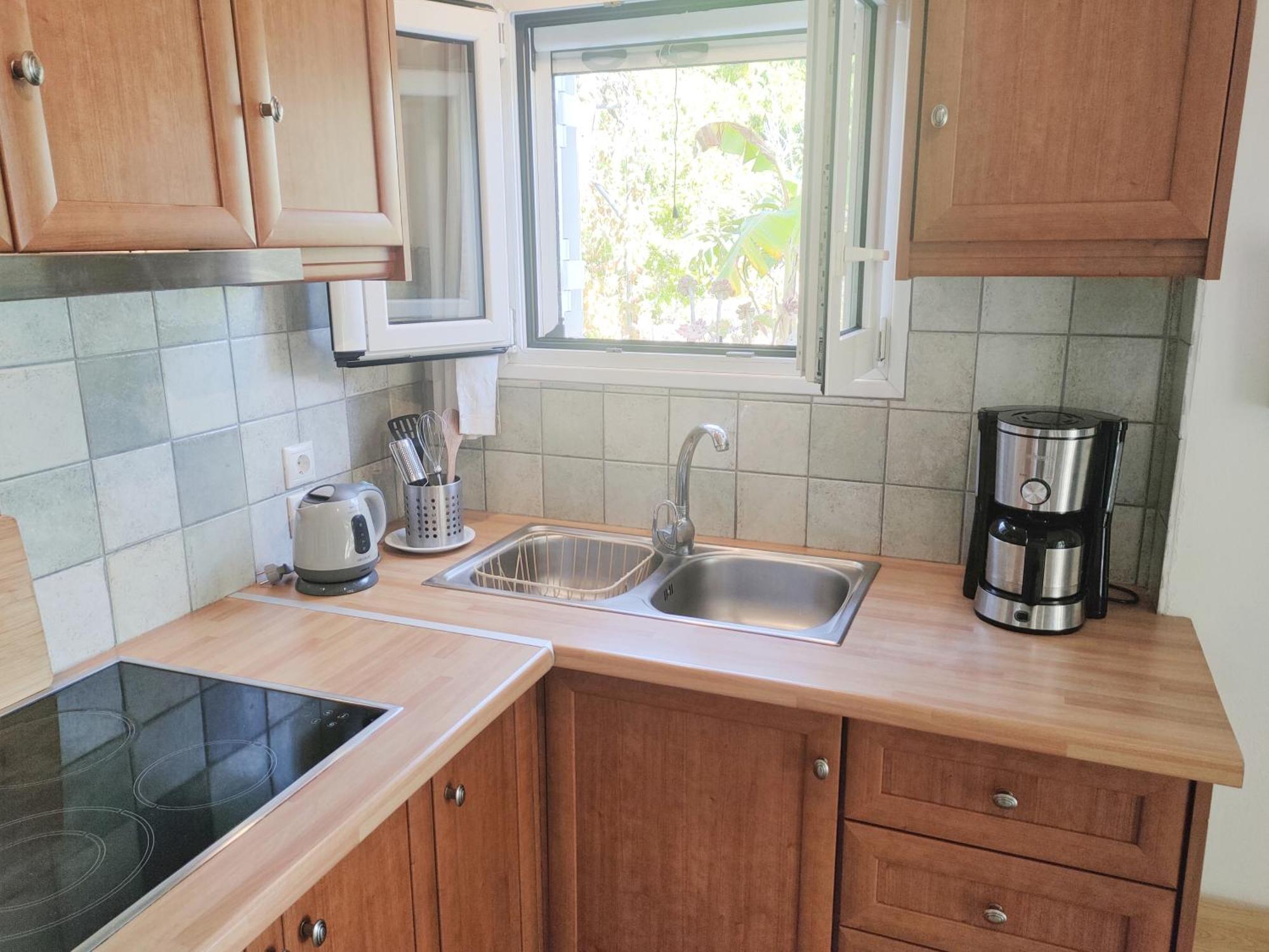 Kalamies - Secluded Beach Apartments Skala  외부 사진