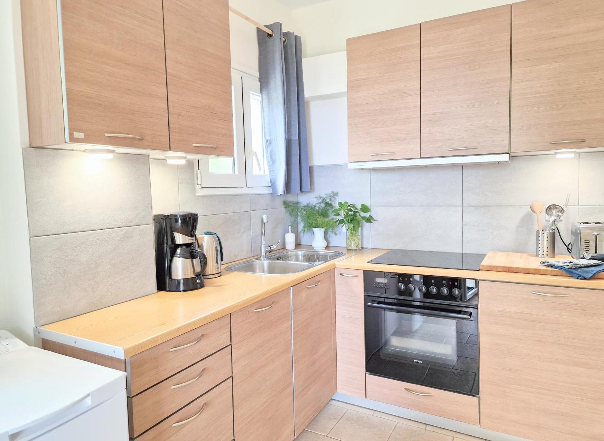 Kalamies - Secluded Beach Apartments Skala  외부 사진
